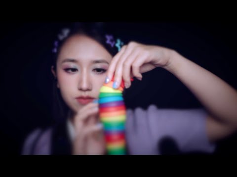 ASMR 在这个视频的8分18秒睡着😴10分钟20种慢速触发音