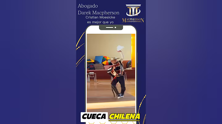 Cueca Chilena -Darek MacPherson (Espectacular baile de huaso Chileno)