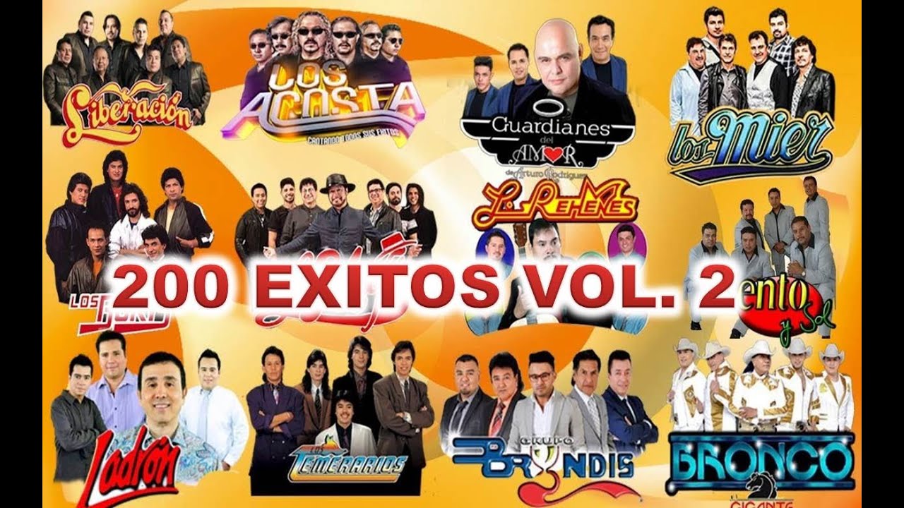 200 EXITOS GRUPEROS DE LOS 90s VOL. 2 (DESCARGA X MEGA) - YouTube