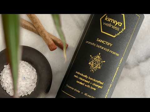 kimiya's SANCTIFY esfand incense care instructions