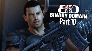 Let's Play Binary Domain-Part 10-Cart Ride