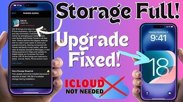 Install iOS 18 Update | iOS 18 Storage Issue FIXED ! on iPhone/ iPad, no icloud needed