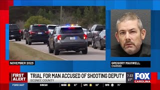 Trial begins for man accused of shooting Oconee County deputy
