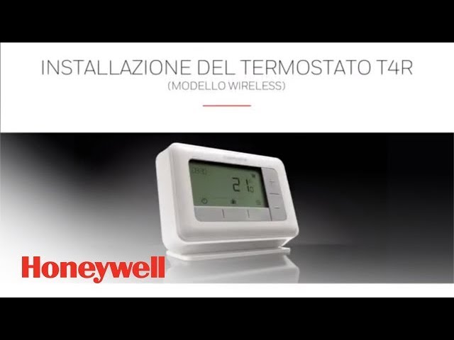 Termostato programable inalámbrico T4R de Honeywell