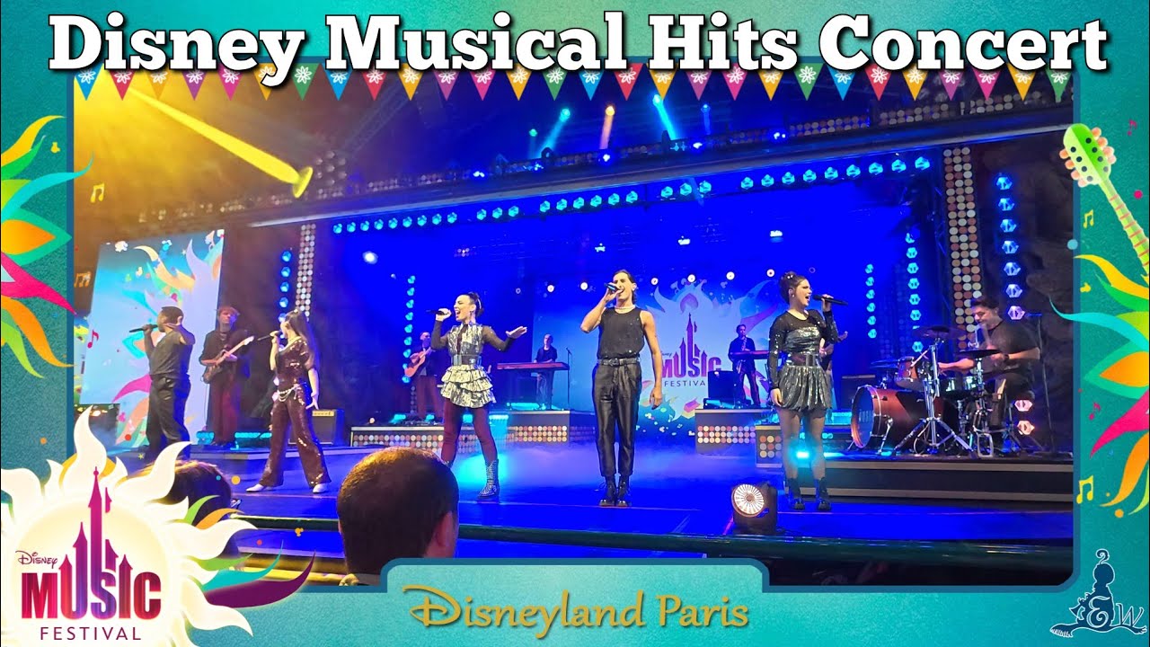 [Disneyland Paris 4K] Music Hits Concert - Disney Music Festival