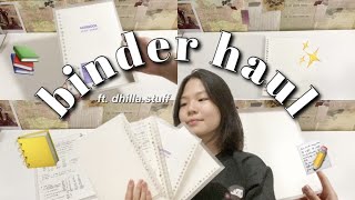 Binder Haul and battle ft. dhilla.stuff (Indonesia)