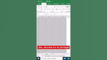 Sélection rapide sur Excel #excel