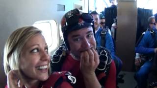 Dylan and Michelle Skydiving & Proposal