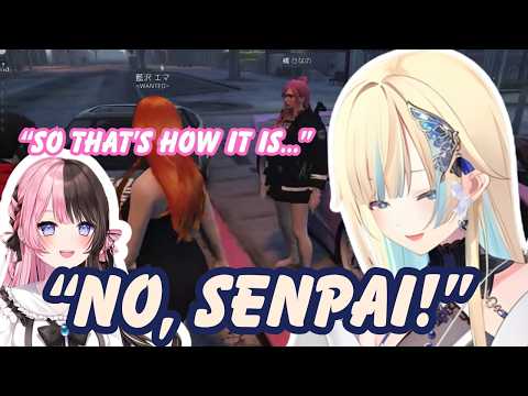 Hinano CAUGHT Ema doing SUS BUSINESS with Soma【GTA MADTOWN (β) Eng Sub】