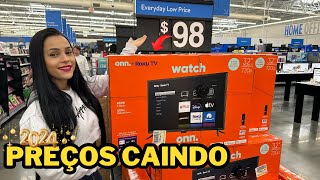 ATUALIZADO: PREÇOS NO WALMART NOS EUA EM 2024 (Tour + Compras nos EUA) @sandriellyvieirausa