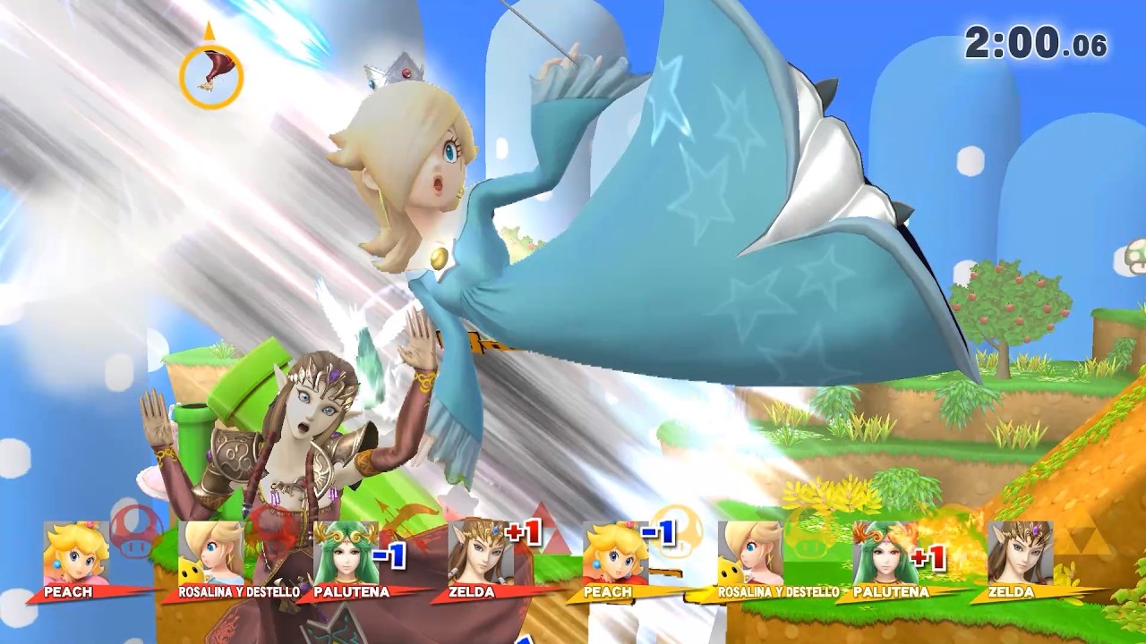 Smash Wii U - Team Girls Battle (Only Blast and Screen KO) #8