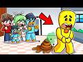 ZACH no Puede Parar de Hacer CACA en Roblox Brookhaven...