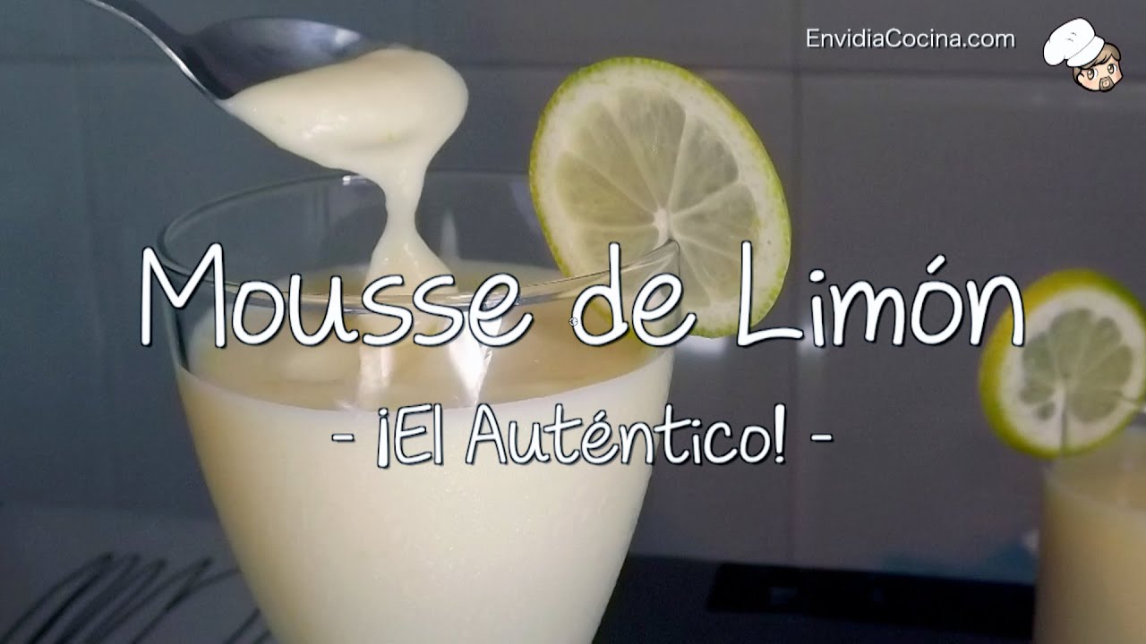 Mousse de Limón, ¡El Auténtico! (con Crema de limón - Lemon curd) #71