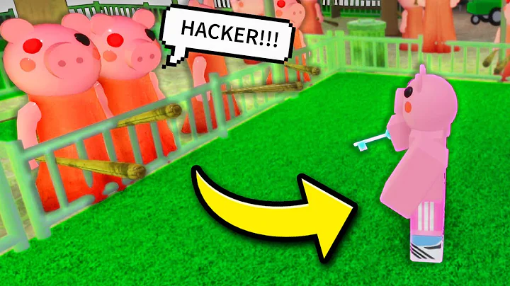 i used hacks in Roblox 100 Player Piggy..