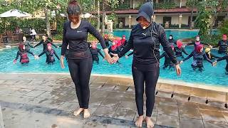 Yoga Dance flow - Aqua Yoga  || Salah Apa - Ilir 7