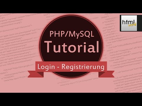 PHP Tutorial: Login