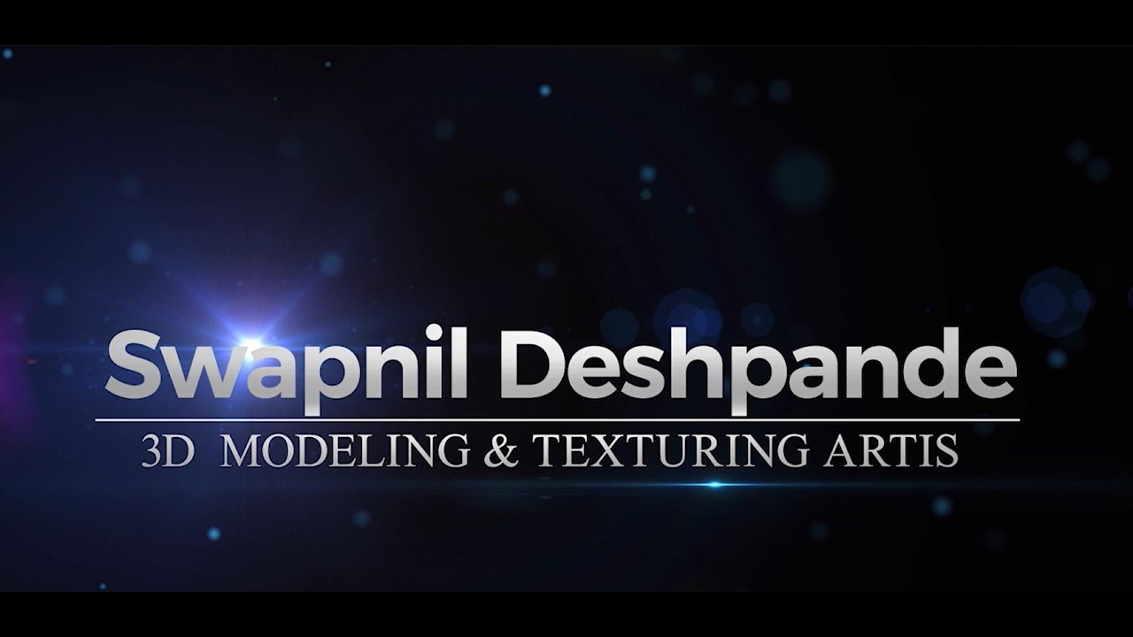 3D Modeling & texturing Demo Reel- Swapnil deshpande - YouTube