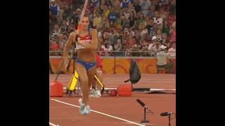 Yelena Isinbayeva's World Record in Pole Vault - 5.06m