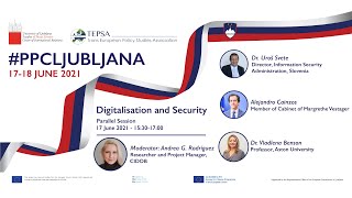 Digitalisation and Security | #PPCLjubljana