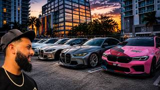 Took My M3 To Miami's MOST SCENIC Car Meet - NEW MERCH DROP!