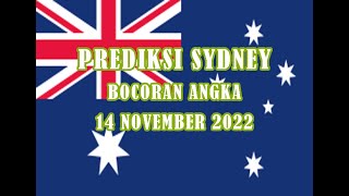 PREDIKSI SYDNEY 14 NOVEMBER 2022 | ANGKA MAIN SDY | RUMUS JITU | BOCORAN ANGKA SYDNEY |