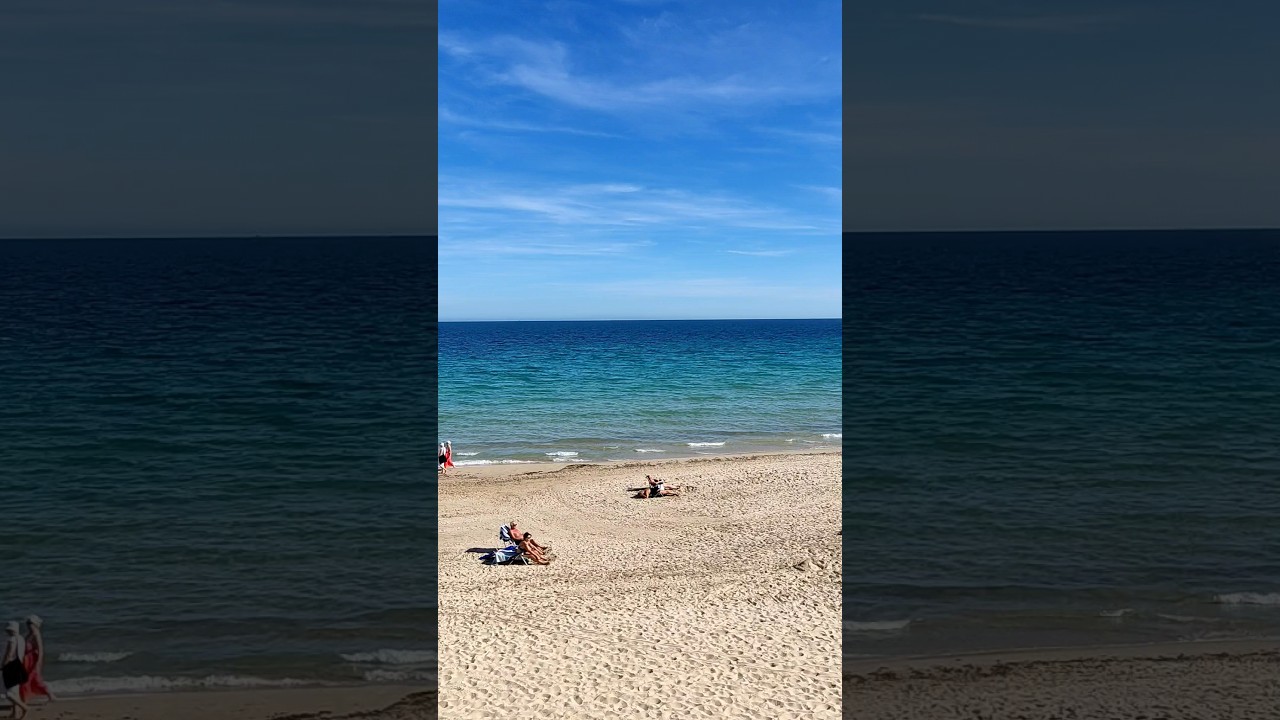 🌴🏖️ Playa del Mil Palmeras beach / Mil Palmeras Beach. Octubre / October. España / Spain 🇪🇦