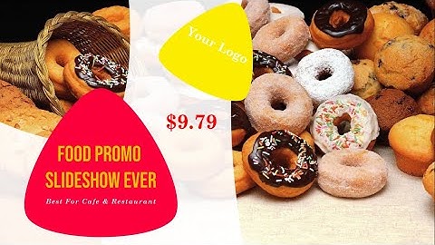 After Effects Tutorials | Food & Fashion Promo Slideshow | Complete Project | AE | Tutorials