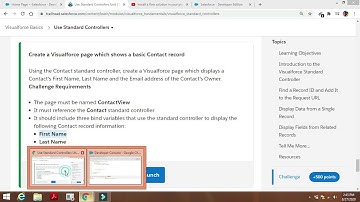 Create a Visualforce page which shows a basic Contact record