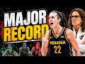 Caitlin Clark Set Major Record! CLUTCH Performance Saves Fever From Total Collapse Against Sparks.