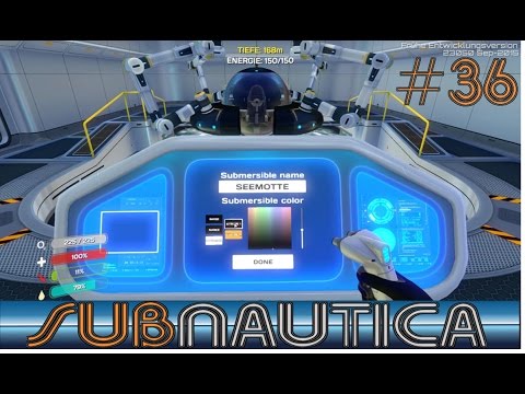 SUBNAUTICA #36 ★ SEAMOTH UPGRADE CONSOLE ★ | Deutsch | Let's play / Gameplay | 1080p - YouTube