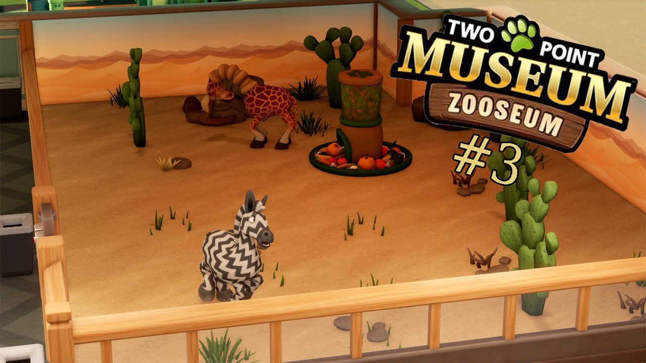 Two Point Museum - Zooseum DLC #3: Mehr Tiere und Auswilderung - YouTube