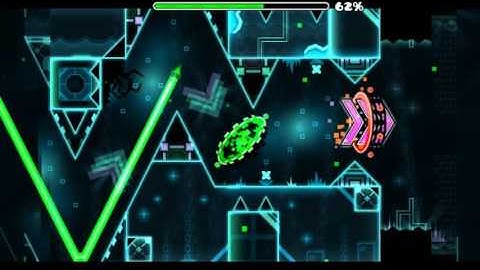 Geometry Dash: Ice Gauntlet Level 4 - GeoBound (By: Axils) [Harder]
