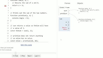 Javascript function with and without a return statement