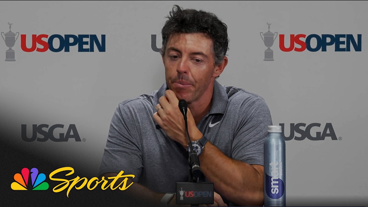 Rory McIlroy reflects on difficult Round 2 at the 2026 U.S. Open | Golf on NBC Sports