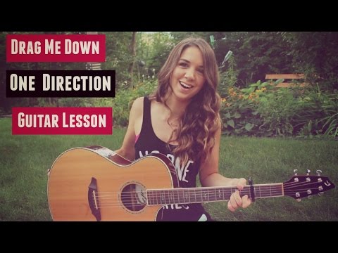 Drag Me Down - One Direction Guitar Lesson (Tutorial)