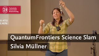 Science Slam - Silvia Müllner: Resonanz zwischen drehendem Licht und Materie