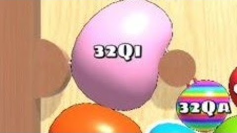 Blob Merge 3D 2048QA 4QI 8QI 16QI 32QI