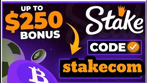 Stake gives you a deposit bonus with the code: Stakecom register now for a new user stake Promo code