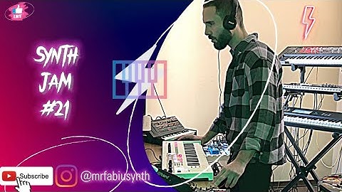 Synth Jam 21 #dawless #synthpop #synthwave #korgwavestate