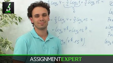 Condensing Logarithms (Example 1)