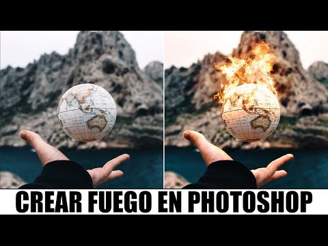 Video: Cómo Hacer Que Un Hombre Se Incendie En Photoshop