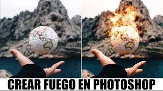 Crear efecto fuego en Photoshop fácilmente screenshot 4