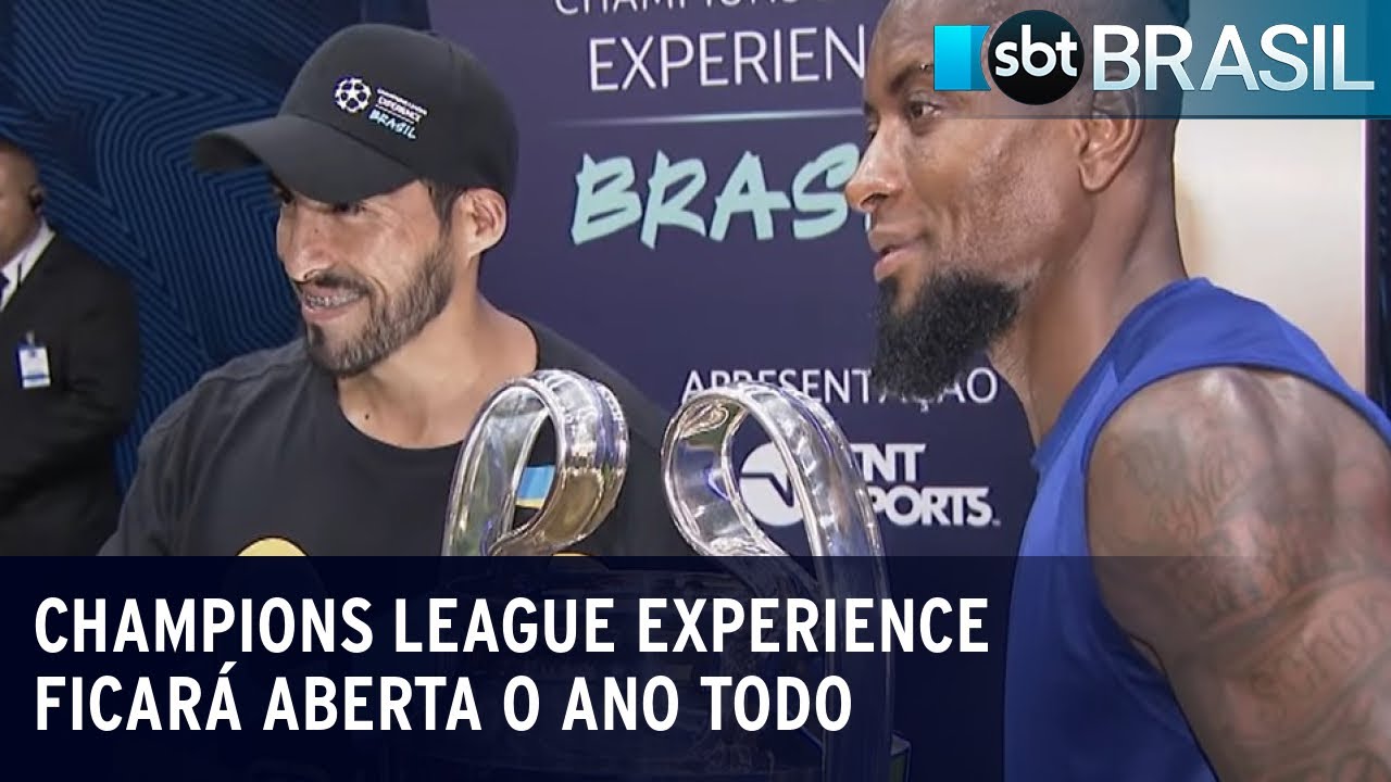Champions League Experience ficará aberta o ano todo | SBT Brasil (20/01/23)
