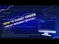 How to submit order for my required services ? How to submit order ? Best SMM | Best SMM Panel |