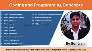 Coding concepts by sonu sir @ITSonu7i  #sonu7i coding , compiler, interpreters, programs, codes