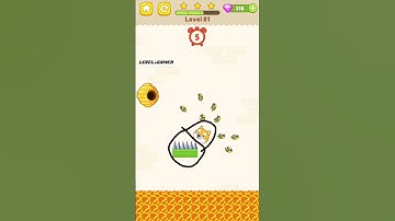 Save The Dog Game | level 81 | #shorts #viral #games #savethedoge #short LEVELxGAMER