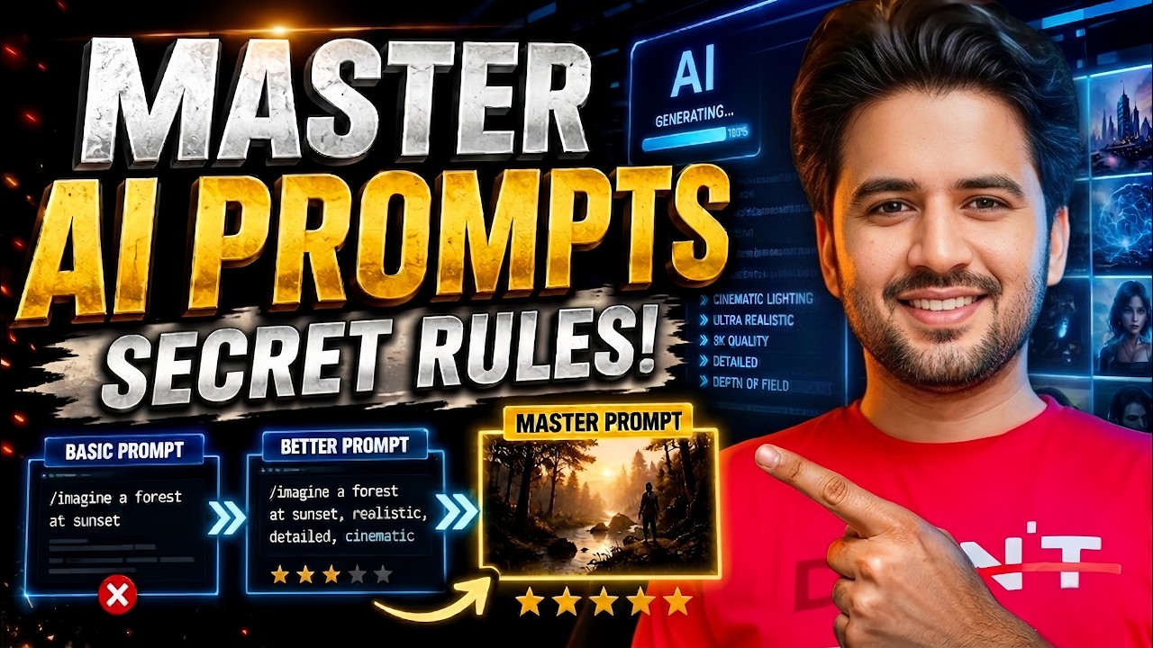 Master Prompt 🔥Secret formula to write a perfect MASTER PROMPT for Ai videos|Prompt ...