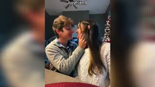 Swerving his kisses prank TikTok compilations