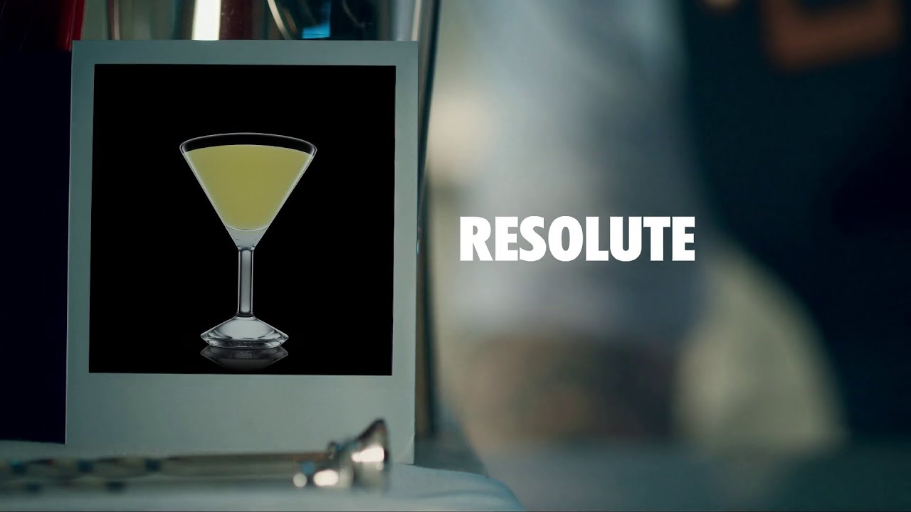 RESOLUTE DRINK RECIPE - HOW TO MIX - YouTube
