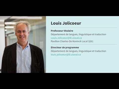 S1.14. Au tour du traducteur Louis Jolicoeur, interprétation
